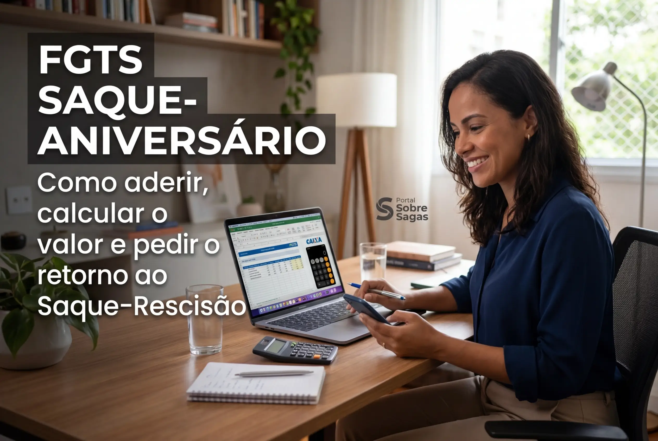 FGTS Saque-Aniversário: como aderir, calcular o valor e pedir o retorno ao Saque-Rescisão