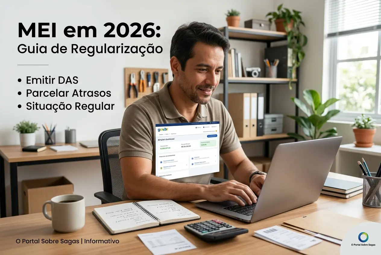 MEI em 2026: como emitir DAS, parcelar atrasos e regularizar sua situação