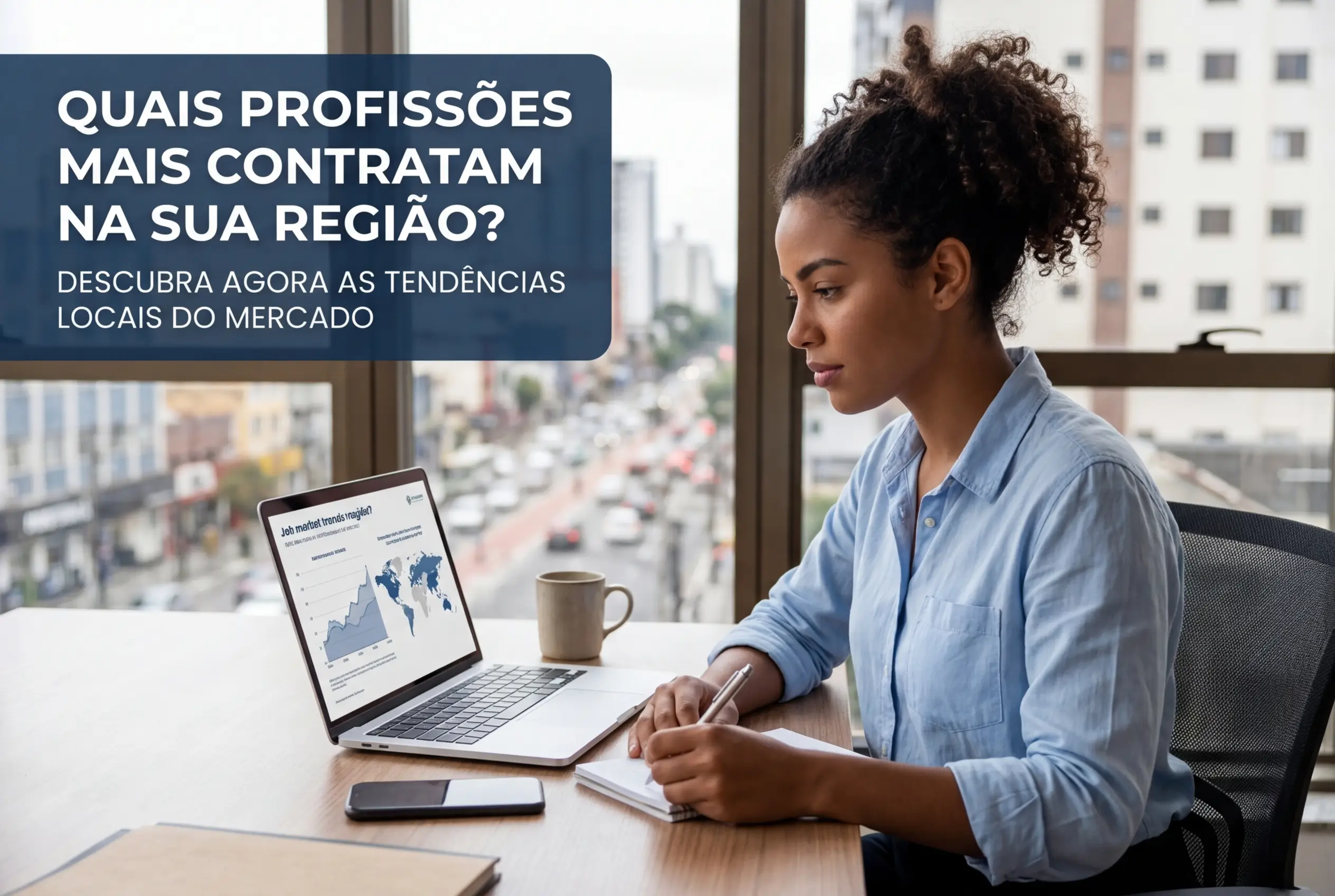 Como descobrir quais profissões estão contratando mais na sua região
