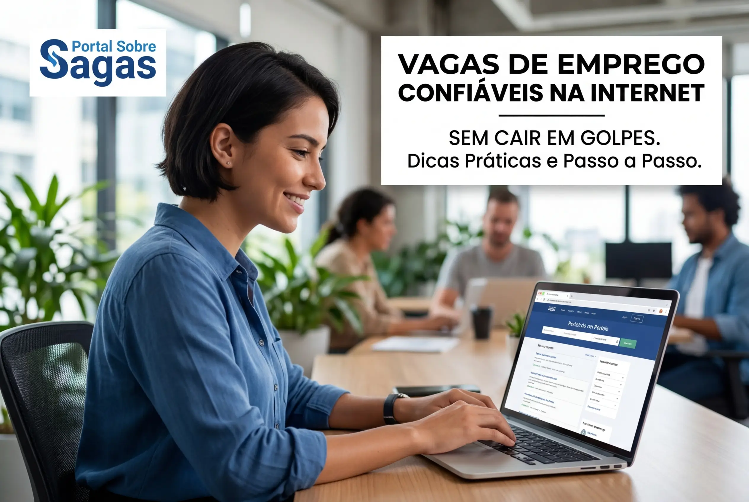 Como encontrar vagas de emprego confiáveis na internet sem cair em golpes